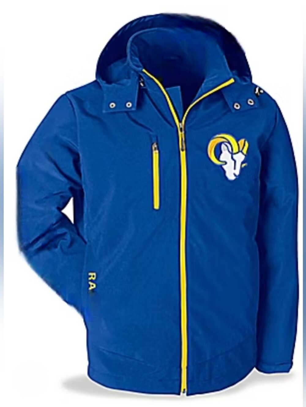 NFL soft Shell Coat Los Angeles RAMS mens XL Jacket